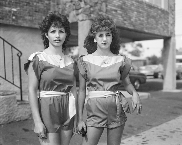 Buhmann on Art 2 Christine Osinski’s “Two Girls with Matching Outfits” (1983-1984), on view at Sasha Wolf Gallery through Oct. 27.