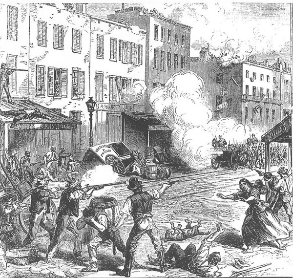 Photo source: The Illustrated London news There will be blood: Justin Ferate lectures on the New York Draft Riots — Sept. 26, at the Merchant’s House Museum.