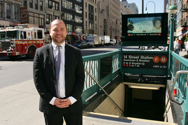 Photo by Sam Spokony Corey Johnson will leave CB4 to become the New York City Council Member for District 3, after he runs for the seat unopposed in the November general election.