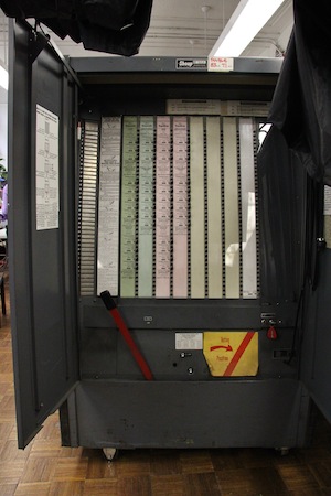 Voting machine problem in Battery Park City 1 voting machine, photo-1