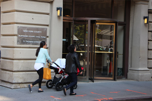 Case not closed on Tribeca court move 1 71 Thomas St., where the city hopes to move a criminal court. Downtown Express photo by Kaitlyn Meade