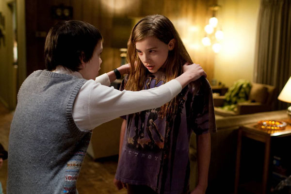 Photo courtesy Photo courtesy of the filmmakers & distributor Kodi Smit-McPhee and Chloe Grace-Moretz navigate hormones and horror, in “Let Me In.”
