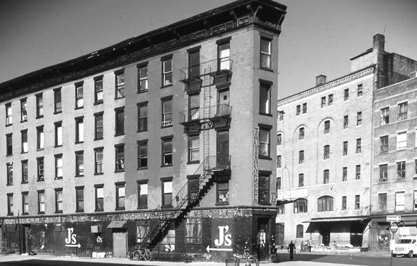 Ten years later: The Meatpacking District would have been minced meat without landmarking 4 The Triangle Building, at W. 14th St. and Ninth Ave., used to have sex clubs in its basement, and the infamous Pope of Pot was once a tenant. Today, the building includes grandfathered residential tenants, art galleries and upscale eateries.