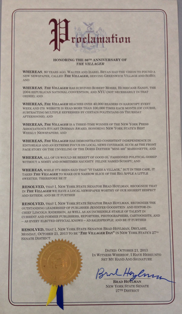 The Villager newspaper celebrates 80 years! 10 photo-(16)