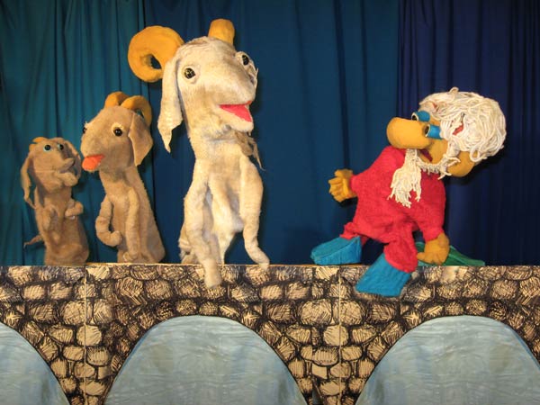 Westbeth hosts three tales, twice told by Penny’s Puppets (11am & 3pm, Nov. 24).  PHOTO COURTESY OF PENNY & THE PUPPETS