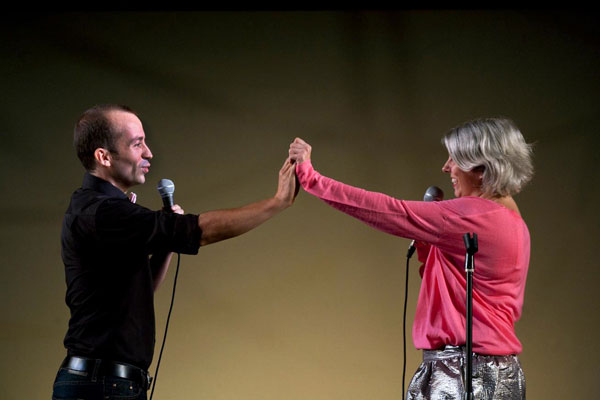 Easy on the Ears 1 Photo by Lindsey Bourque Frequent Moth Slam host David Crabb and visual artist Cammi Climaco are the dynamite, albeit unlikely, duo behind “Ask Me Stories.”