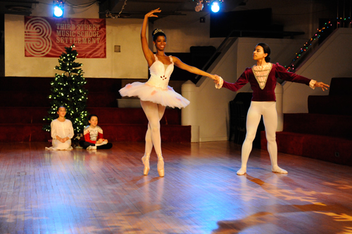 Sure to inspire: A dance performance, from last year’s Third Street Music School holiday concert. This year’s Dec. 7 concert kicks off celebrations for the school’s 120th year.  PHOTO BY IVAN ANTONOV