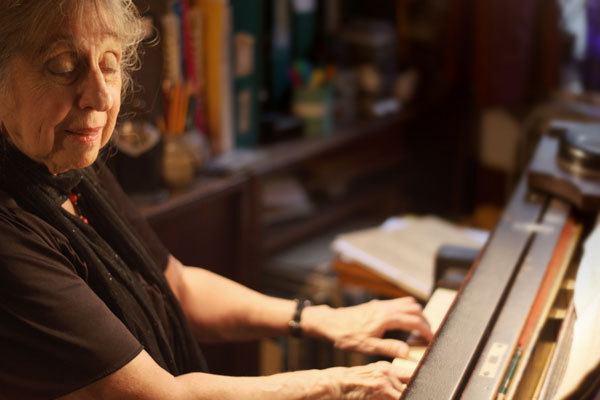 Play on: Mimi Stern-Wolfe’s efforts to preserve the work of others is, itself, captured for the ages — in Rohan Spong’s musical documentary.  PHOTO COURTESY OF THE FILMMAKERS
