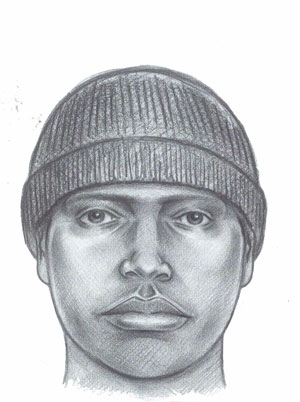 Police Blotter, Week of Nov. 14, 2013 2 Police sketch of Mulberry St. rape suspect.