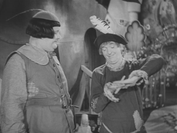 Laurel and Hardy, in the sweet but unsettling “Babes in Toyland.”   HAL ROACH STUDIOS