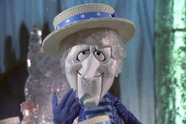 Snow Miser’s the real star of 1974’s “The Year Without a Santa Claus.”   RANKIN/BASS