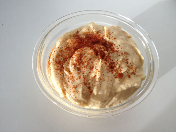 Ten Steps to Holiday Health 2 Make a healthy dip for the party, like hummus.