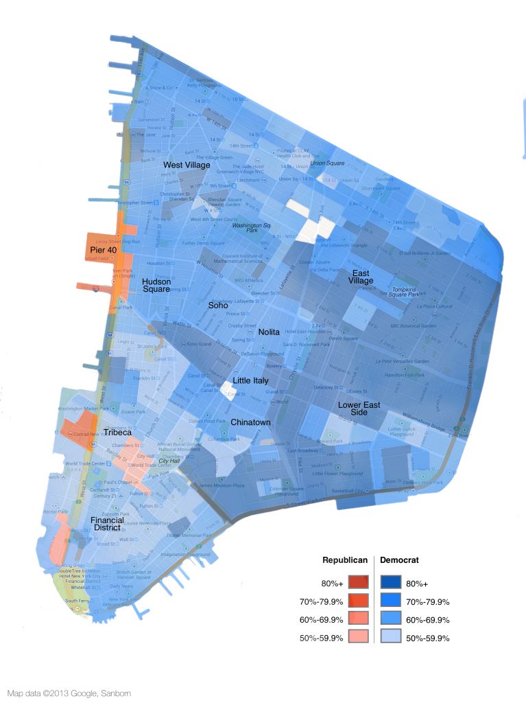 G.O.P. election district, final map