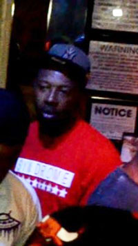 Police photo of S.O.B.’s shooting suspect.