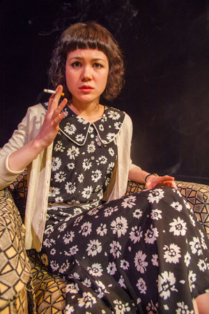 Cassandra Seale as Lily, in “The Tennessee Williams Project.”  PHOTO BY BILLY CUNNINGHAM