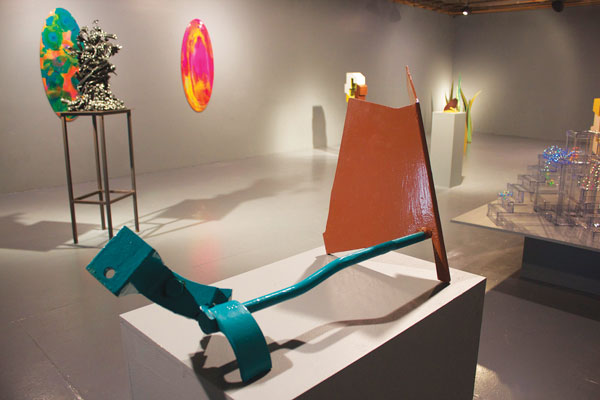 Buhmann on Art, Jan. 29, 2014 4 Image courtesy of FiveMyles Six sculptors are featured in “Color Formed,” on view through Feb. 23 at Brooklyn’s FiveMyles gallery.