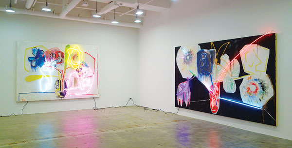 Buhmann on Art, Jan. 29, 2014 2 Image courtesy of Mike Weiss Gallery “Thrush Holmes: All Lit Up On Wine” — at Mike Weiss Gallery, through March 1.