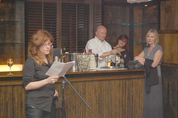 Photo by Darius Suziedelis Elissa Shapelle, seen here at a previous Pen Parentis event, returns (along with Tin House colleagues Elissa Schappell and Matthew Specktor) to the Feb. 11 salon.