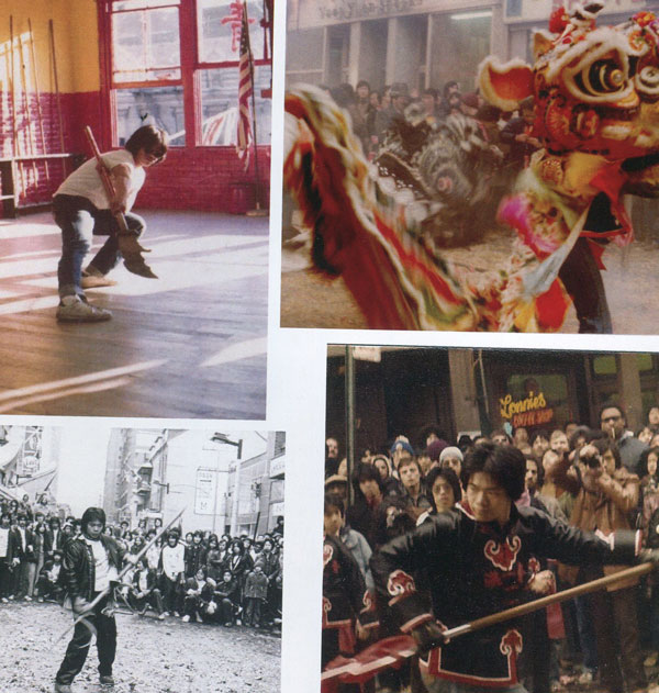 Photos courtesy of the Freemasons Club Karlin Chan as a lion dancer in the 1970s.    