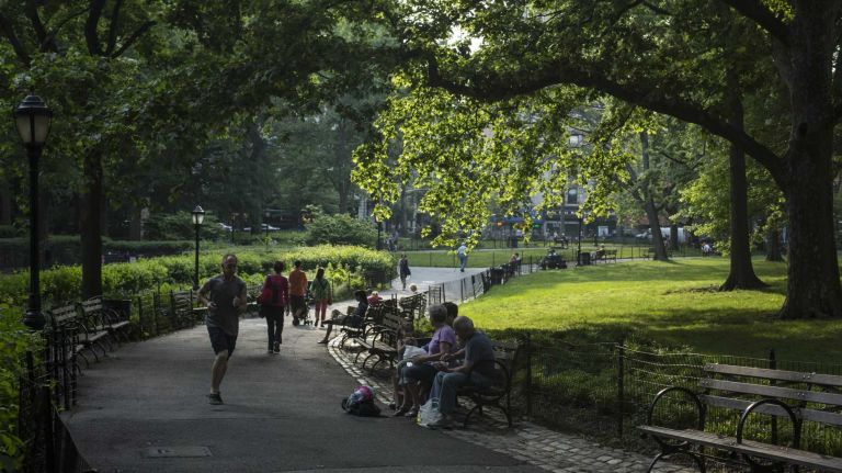 Upper West Side 16 Theodore Roosevelt Park on the Upper West Side on Manhattan. (May 29, 2013)