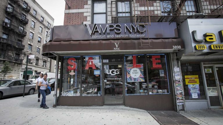 Vamps NYC is a shoe store on Broadway. (Jul. 9 , 2013)