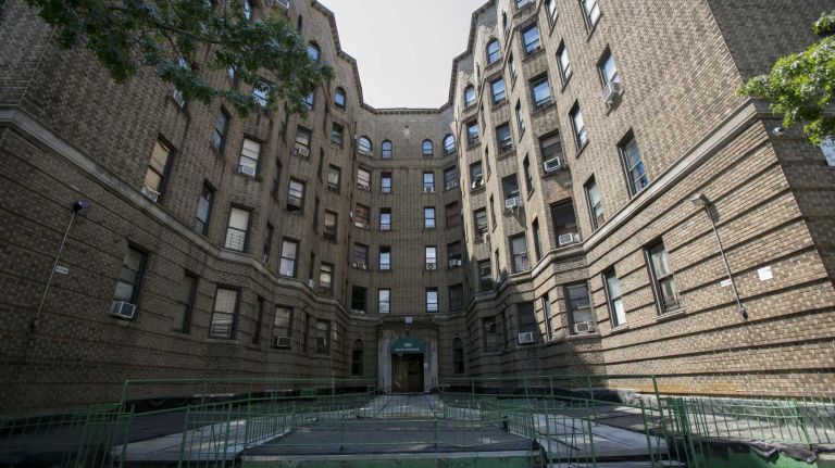 Apartments along Grand Concourse.