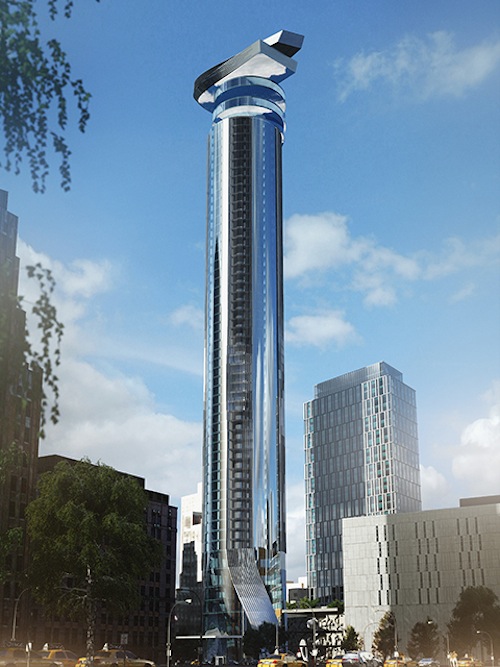 Still not this: As demolition begins, no renderings for Murray St. building to be, but a new address 1 Last year there was speculation that this tower was planned for 101 Murray St., but the developer shot down the rumors. There's still no rendering for the Murray St. building, whose new address will be 111 Murray.