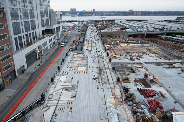 High Line’s Final Section to Tap Rustic Past 6 Photos by Timothy Schenck, courtesy of Friends of the High Line Much of the planking is in place, and all of the interim walkway (where the High Line curves north at the intersection of West 30th Street and 12th Avenue) is in.