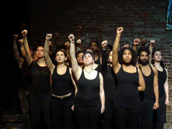 It’s a love revolution 1 Come together, right now: A capable, 30+ cast gives “Othello: The Panther” its muscular kick. PHOTO BY ADAM MACE