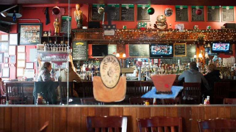 Upper West Side 20 Inside Dive Bar, on the Upper West Side.