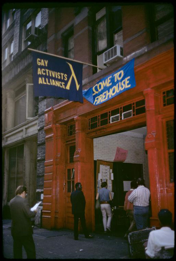 In the early 1970s, 99 Wooster St. was home to the pioneering Gay Activists Alliance Firehouse. 