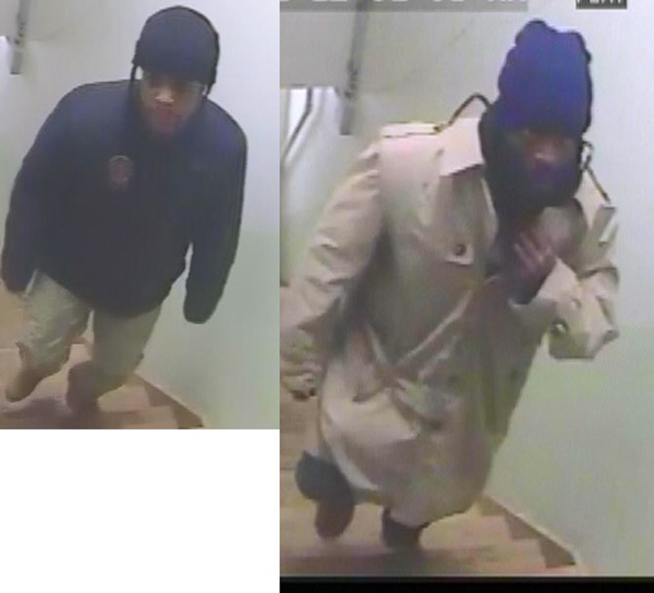 Police Blotter, Week of May 28, 2015 2 A surveillance camera photo of the alleged elevator robbers.