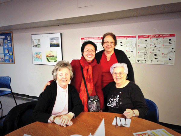 Photo courtesy of Councilmember Chin’s office. Councilmember Margaret Chin at the Independence Plaza North Senior Center, in Tribeca.   