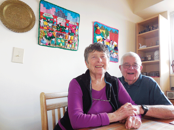 Photos by Scott Stiffler Happy trails to you? Bob and Eunice Stack just might be going on a 500-mile trek, thanks to the prep work they’ve done at Penn South.