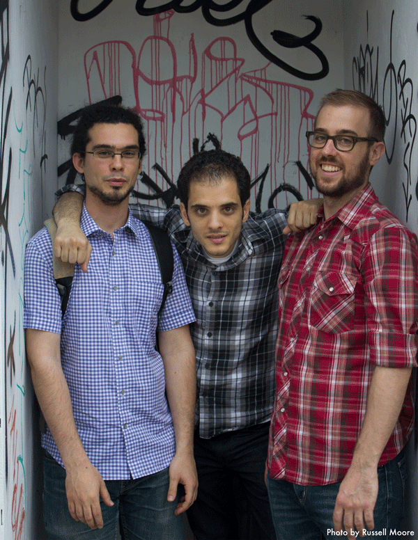 Just Do Art 1 Fabian, Joe and Bry are in a box here — and at Cornelia St. Café on March 20 (with Aaron Parks subbing for Fabes).