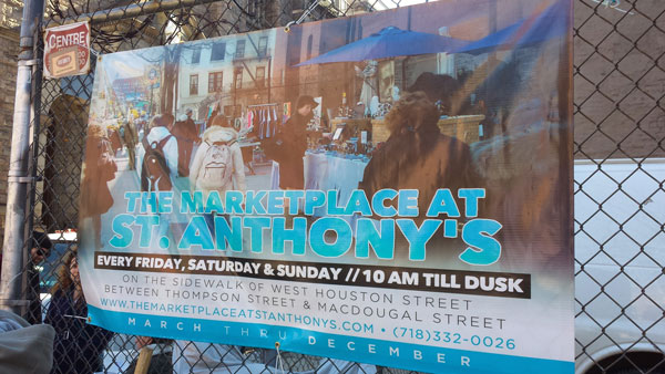 The church, vendors and the manager all hope the Marketplace at St. Anthony’s will have a banner year.  Photo by Pasha Farmanara