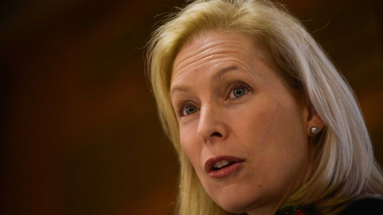 Our first female president? 2 U.S. Sen. Kirsten Gillibrand, seen here on Jan. 23, 2014 in Bay Shore, proposes to more than double the Dependent and Child Care Tax Credit, raising its maximum deduction from 35 percent to 50 percent -- effectively boosting the amount from $1,050 per child to $3,000 per child.