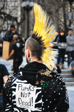 punk-hairdo