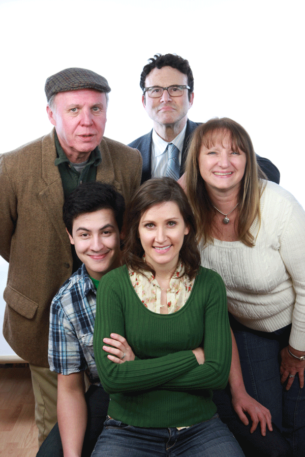 The cast of “Lady From Limerick” — at Theater for the New City, through April 20.  PHOTO BY BOB GIGLIONE