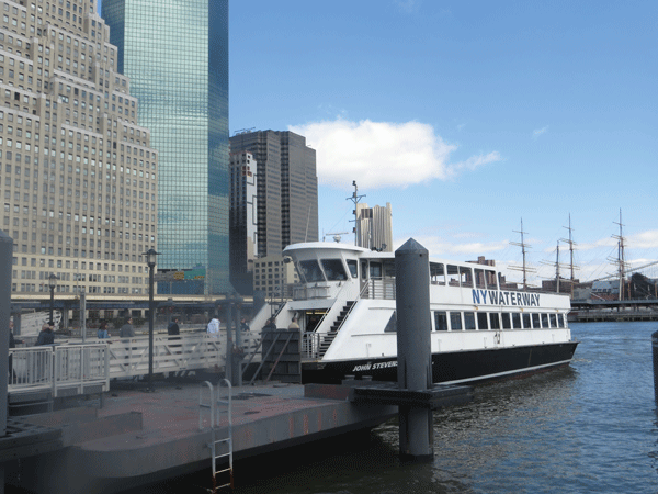 Downtown Express photo by Nicolas Fernandes East River Ferry’s weekend  fares jumped by 50 percent to $6 starting April 5. 