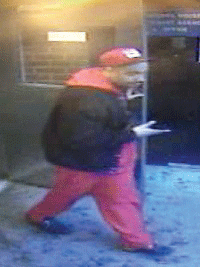 Police are searching for this individual who allegedly assaulted and robbed a man on the Lower East Side