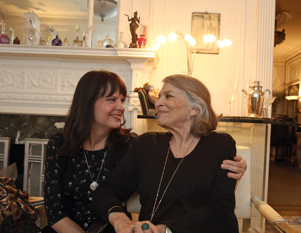 Host Enid Holt-Harper, right, and her guest, Ammahnda Adolphson, are part of the Home Sharing Program.  Photo courtesy of N.Y.F.S.C.