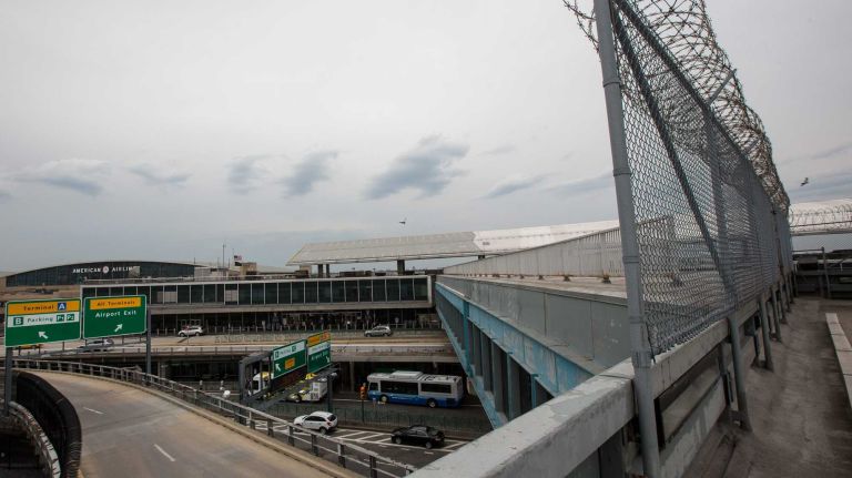 LaGuardia Airport mass transit-link debate revived 2 Central terminal LaGuardia Airport is scheduled for a $3.6B makeover. April 11, 2014.