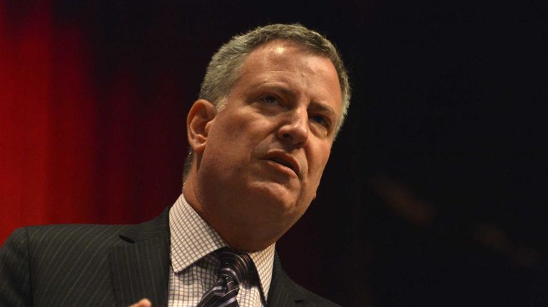 UFT pact a good deal -- but ... 2 New York City Mayor Bill de Blasio speaks to members of the United Federation of Teachers during the UFT spring conference held at the New York Hilton hotel in Manhattan on Saturday, April 26, 2014.