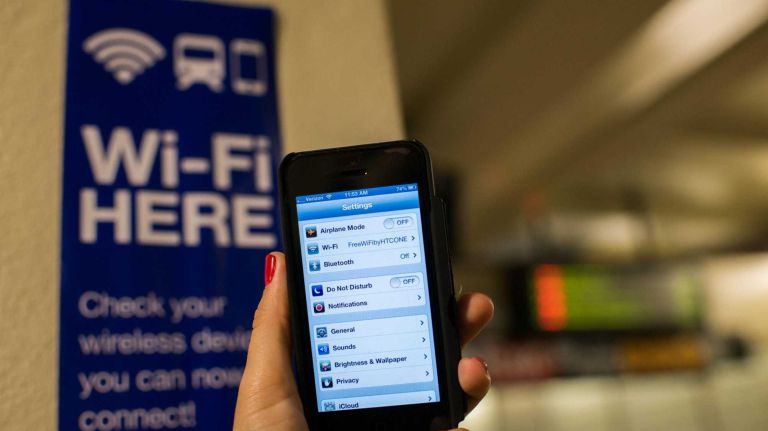 Wi-Fi is available in 30 subway stations across the city. 