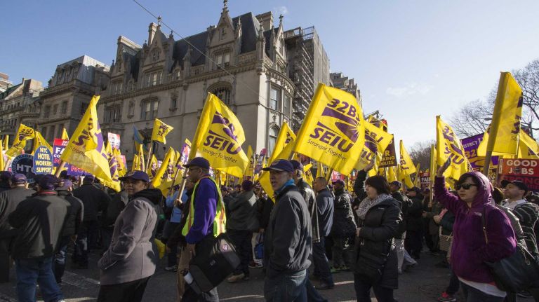 32bj protest amny cropped