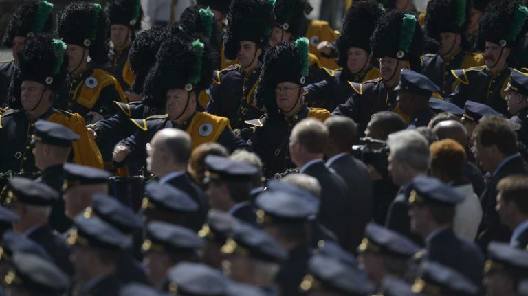 NYPD Officer Dennis Guerra remembered at memorial, funeral 34 The funeral procession for fallen NYPD Officer Dennis Guerra arrives at St. Rose of Lima Roman Catholic Church in Far Rockaway Monday, April 14, 2014. Guerra, 38, died early April 9 of smoke inhalation and carbon monoxide poisoning after he and fellow officer Rosa Rodriguez were overcome by dense smoke and toxic fumes in a Coney Island high-rise fire on April 6.