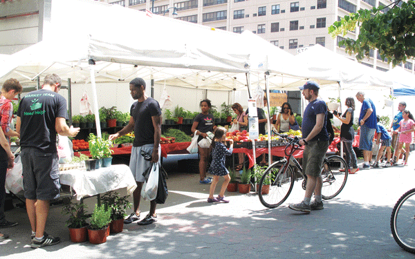 Easy Being Green: West Chelsea Farmers Market Now in Season 1 Photo courtesy of Down to Earth Farmers Markets