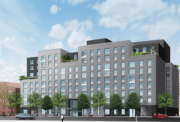 Transforming Affordable From a Slogan into a Residence 4 Images Courtesy of Perkins Eastman The exterior of the Harlem 117, a development of 111 units of affordable housing in Central Harlem.