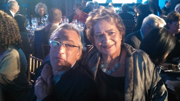 You awardin’ me? B.M.C.C. honors De Niro and Butson 1 Actor Robert De Niro and Elizabeth Butson, two of the honorees at B.M.C.C.’s Reaching for the Stars gala. Photos by Josh Rogers